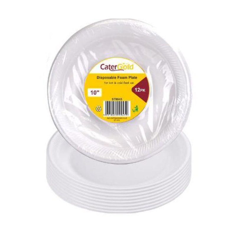 Cater Gold 100Pk Foam Plate 10"