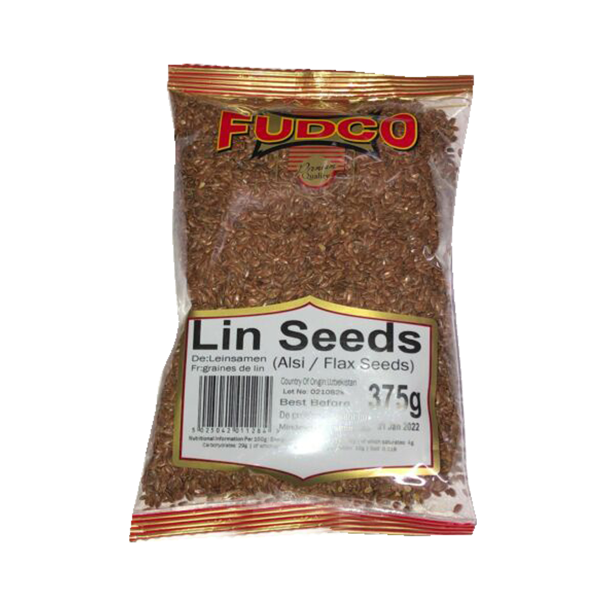 Fudco Lin Seeds 375G Flax Seeds Alsi