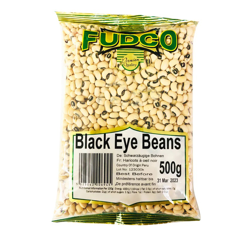 Fudco Black Eye Beans 500G