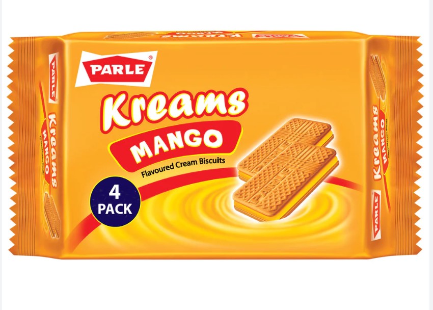 Parle Mango 4 Pack 253.2G Biscuits Pm